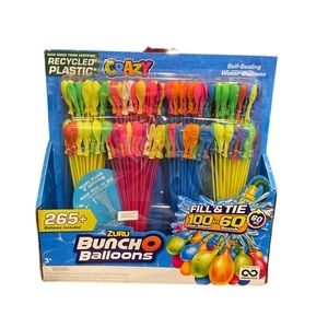 ZURU Bunch O Balloons 265 Rapid-Filling Self-Sealing Water Balloons NEW